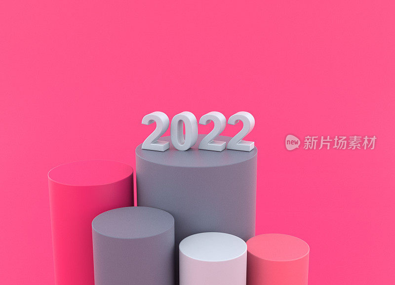 新年2022 3D渲染